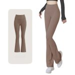 Pantalon de yoga bootcut pour femme taille haute slim fit pantalon Évasé couleur unie pour quotidien ... Pantalon de yoga bootcut pour femme taille haute slim fit pantalon Évasé couleur unie pour quotidien ...