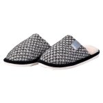 Pantoufles cocooning pour femme - ozabi - 2087 noir - confort premium