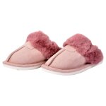 Pantoufles cocooning pour femme - ozabi - 2089 rose - qualit suprieure - chaleur et confort