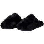 Pantoufles cocooning pour femme - ozabi - qualit� sup�rieure - noir