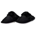 Pantoufles cocooning pour femme - ozabi - qualit suprieure - noir