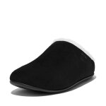 Pantoufles femme fitflop chrissie - noir - confortable et lumineux