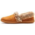 Pantoufles - skechers - campfire - marron - confortables - semelle en mousse � m�moire de forme