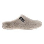 Pantoufles fourres verbenas gris