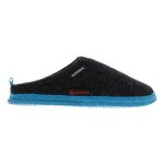 Pantoufles - giesswein - woolpops - anthracite - laine - fermeture bleue Pantoufles - giesswein - woolpops - anthracite - laine - fermeture bleue