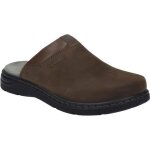 Pantoufles pour hommes - josef seibel - marlon 08 - cuir nubuck - marron