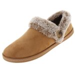 Pantoufles homme - skechers - cozy campfire w - camel - intérieur fourré et semelle souple Pantoufles homme - skechers - cozy campfire w - camel - intérieur fourré et semelle souple