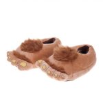 Pantoufles monstre bigfoot - funmoon - confortable en coton doux - hiver femmes hommes peluches