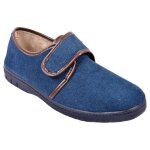Pantoufle - ozabi - mu9985 - charentaises homme - fermeture à scratch - confort optimal Pantoufle - ozabi - mu9985 - charentaises homme - fermeture à scratch - confort optimal