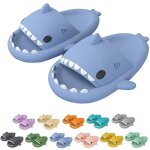 Pantoufles de requin adulte t shark cloud slippers claquettes antidrapante open toe slides chaussures ...