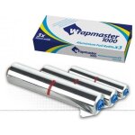 Papier aluminium - wrapmaster - 30 m x 300 mm - lot de 3 - argent - dvidoir compatible