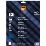 Papier carbone a4 - jpc - 10 feuilles - bleu - �criture manuscrite - reproduction de dessins