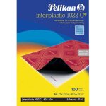 Papier carbone - pelikan - interplastic 1022 g - 10 feuilles - format a4 - noir