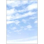 Sigel papier design a4 90 g / m� motif nuages ? 100 feuilles