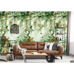 Papier peint effet aquarelle jungle