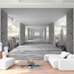 Papier peint intissé 352x250 cm (88 m2) runa art 9157011a tapisserie 3d ville de new york - 8 bandes ... Papier peint intissé 352x250 cm (88 m2) runa art 9157011a tapisserie 3d ville de new york - 8 bandes ...