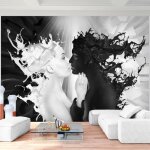 Papier peint intissé 352x250 cm (88 m2) runa art 9222011b tapisserie café au lait - 8 bandes faciles ... Papier peint intissé 352x250 cm (88 m2) runa art 9222011b tapisserie café au lait - 8 bandes faciles ...