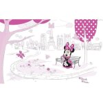 Papier peint intiss� panoramique minnie � paris disney 400x250cm