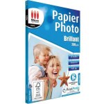 Papier photo brillant a4 - micro application - pack de 20 feuilles - 200g / m� - jet dencre couleur - ...