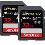 Carte mmoire sdhc - sandisk - extreme pro - 32 go - 95 mo / s - uhs - i classe 10 u3 v30