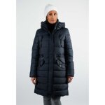 Doudoune mi - longue navy femme paragoose mazla - navy - s
