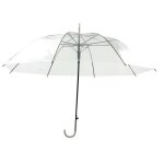 Parapluie blanc transparent -  90 cm