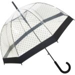 Parapluie cloche transparent  pois lady