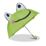 Relaxdays parapluie pour enfants motif grenouille effet 3d fille garon forme cloche vert