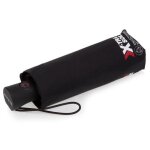 Parapluie isotoner x - tra solide - ouverture / fermeture automatique - noir - femme