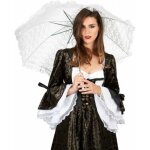 Parapluie ombrelle dentelle blanc 80x50 cm evenement fete deguisement mariage mode