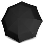 Parapluie de poche - knirps - t. 260 medium - noir - ouverture automatique - poign�e crook