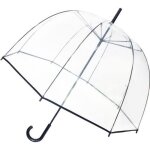 Parapluie transparent big cloche