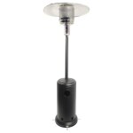 Parasol chauffant oslo - chauffage dext�rieur gaz - acier noir
