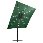 Parasol d�port� - mothinessto - ly5061 - 250 cm - aluminium - lumi�res led