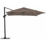 Parasol déporté - proloisirs - roma - aluminium - 300 x 400 cm - toile taupe Parasol déporté - proloisirs - roma - aluminium - 300 x 400 cm - toile taupe