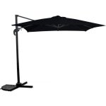 Parasol jardin d�port� - 2. 5 x 2. 5 m - noir