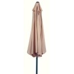 Parasol - lifetime garden - luxe 300 cm - taupe - aluminium - r�sistant au soleil