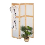 Relaxdays paravent à 3 volets pliable plastique et bambou h x l : 168 x 1355 cm pour intérieur nature ... Relaxdays paravent à 3 volets pliable plastique et bambou h x l : 168 x 1355 cm pour intérieur nature ...