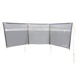 Paravent de camping 6 m ? brise - vue avec mâts skandika bora ? clôture mobile ? 6 x 14 m - gris Paravent de camping 6 m ? brise - vue avec mâts skandika bora ? clôture mobile ? 6 x 14 m - gris