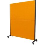Paravent - piqueras y crespo - valdeganga b308rpf - orange - design contemporain - sur roues Paravent - piqueras y crespo - valdeganga b308rpf - orange - design contemporain - sur roues