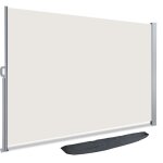 Vounot® paravent extérieur rétractable 140x300cm avec housse de protection - beige - store latéral vertical ... Vounot® paravent extérieur rétractable 140x300cm avec housse de protection - beige - store latéral vertical ...