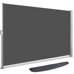 Vounot® paravent extérieur rétractable 160x300cm avec housse de protection - gris - store latéral vertical ... Vounot® paravent extérieur rétractable 160x300cm avec housse de protection - gris - store latéral vertical ...