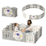 Parc bebe modulable magicfox avec tapis xpe barrires solides 30 boules parc de pour bb pliable en ...