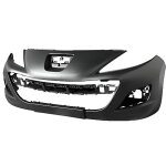 Pare chocs avant pour peugeot 207 cc phase 2 2009 - 2015 trous feux antibrouillard � peindre.