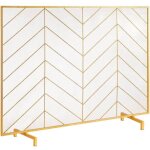 Pare feu cheminée - vevor - pare - feu cheminée grille protection fer 1 panneau 98x758 cm doré moderne ... Pare feu cheminée - vevor - pare - feu cheminée grille protection fer 1 panneau 98x758 cm doré moderne ...