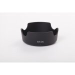 Vhbw pare - soleil compatible avec canon ef - s 18 - 55mm is stm objectif 58mm - cache noir plastique ...