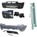 Parechoc pare choc avant + arriere + bas de caisse pack m bmw serie 5 e60 + 2 antibrouillard