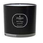 Bougie - parks - black magic - 650 g - parfum lavande lilas chèvrefeuille - 3 mèches Bougie - parks - black magic - 650 g - parfum lavande lilas chèvrefeuille - 3 mèches