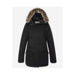 Parka capuche amovible - schott - femme - noir - adulte