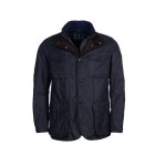 Parka coton ogston barbour bleu - homme - coupe droite - col italien Parka coton ogston barbour bleu - homme - coupe droite - col italien